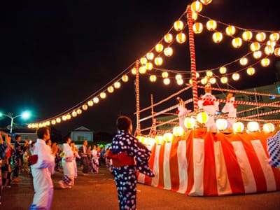 夏祭りイルミネーション